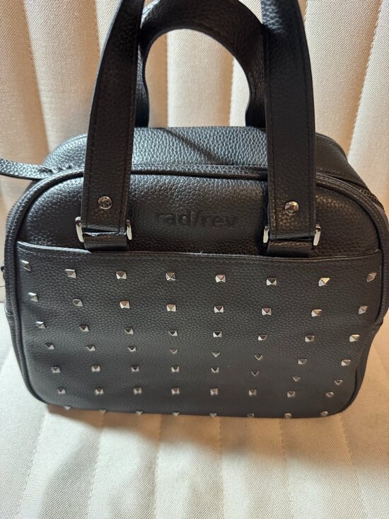 Rad Rev Handbags - Rad RevBlack Studded Handbag
